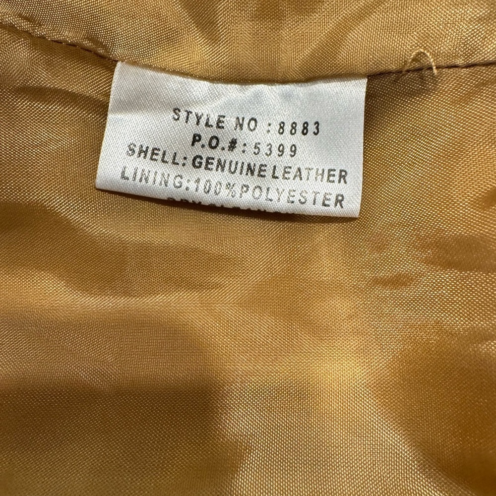 Elegant Brown Margaret Godfrey Leather Women's Jacket - Picture 5 of 6